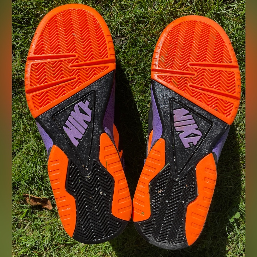 Nike Air Tech Challenge Huarache Black/Purple/Orange US11,5/EU45,5